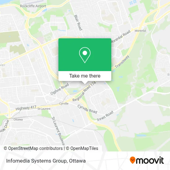 Infomedia Systems Group map