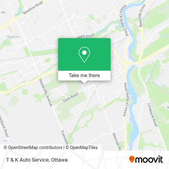 T & K Auto Service map