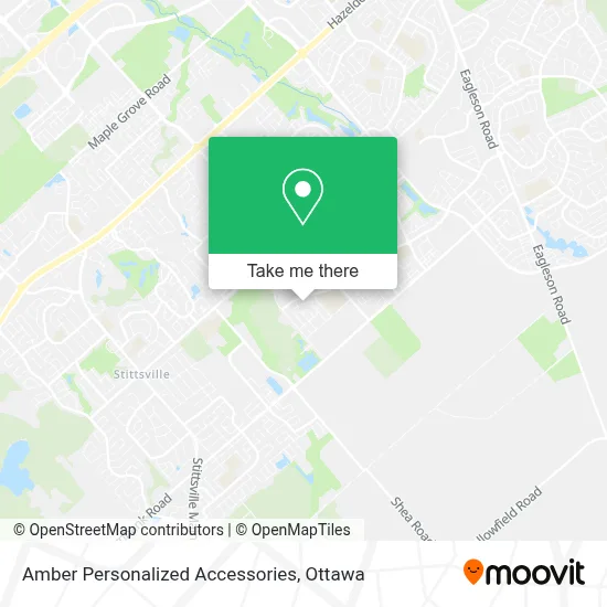 Amber Personalized Accessories map