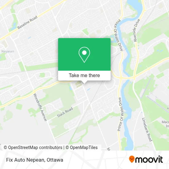 Fix Auto Nepean map