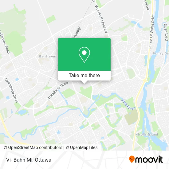 Vi- Bahn Mi map