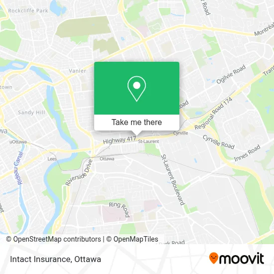 Intact Insurance map