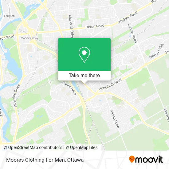 Moores Clothing For Men map