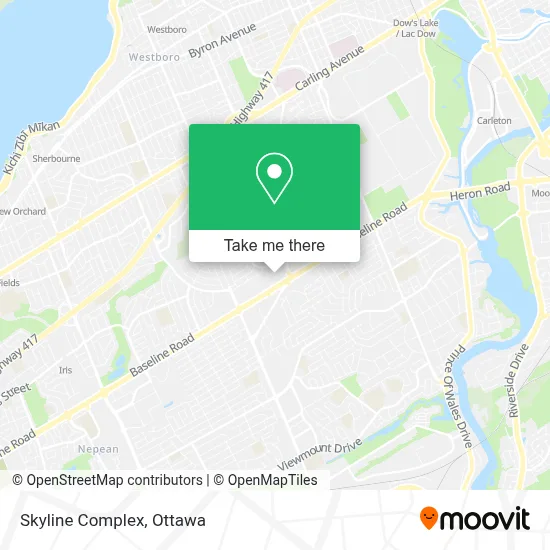 Skyline Complex map
