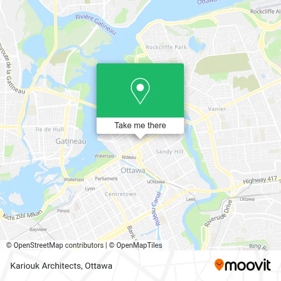 Kariouk Architects map