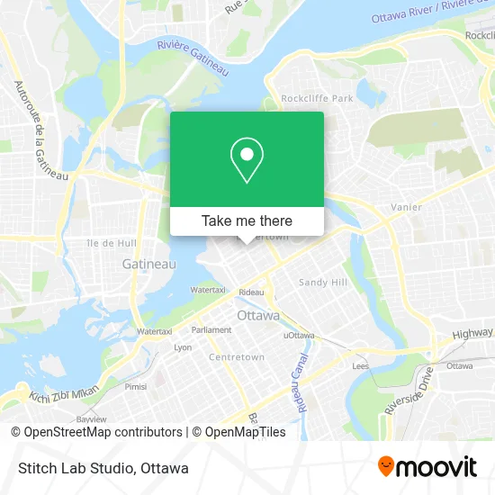 Stitch Lab Studio map