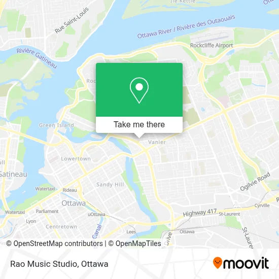 Rao Music Studio map