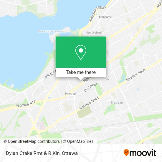 Dylan Crake Rmt & R.Kin map