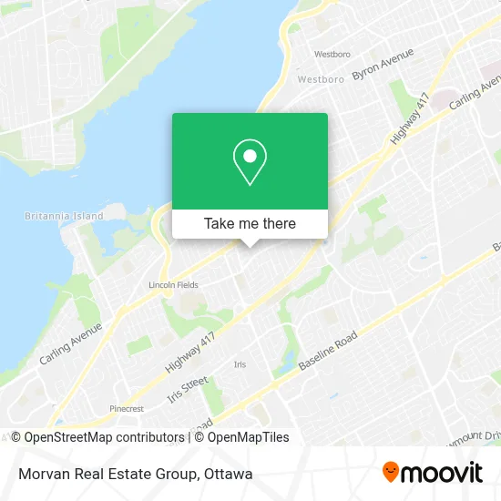 Morvan Real Estate Group map
