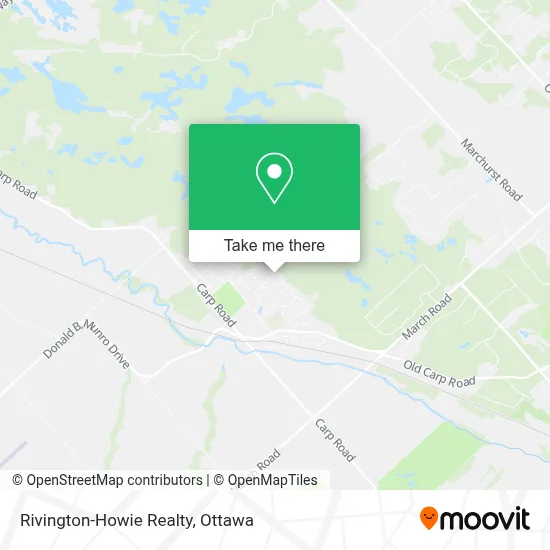 Rivington-Howie Realty map