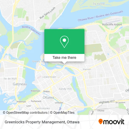Greenlocks Property Management map