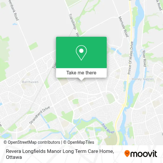 Revera Longfields Manor Long Term Care Home map