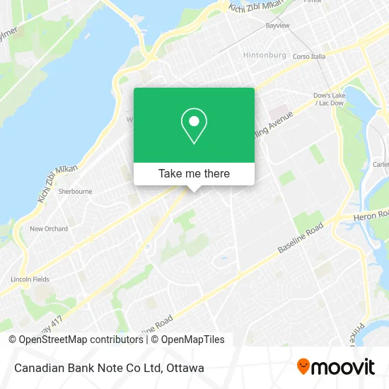 Canadian Bank Note Co Ltd map