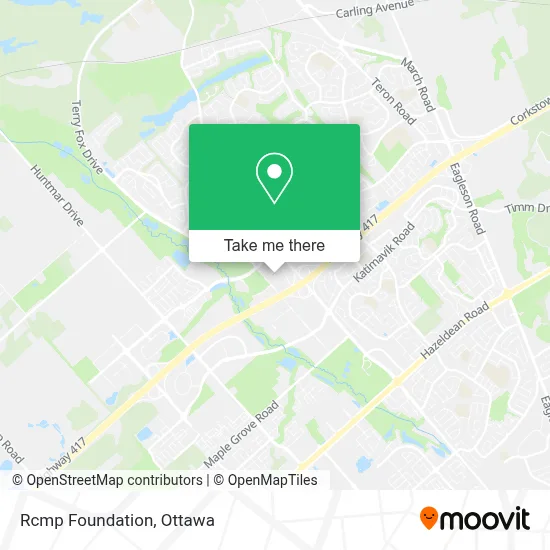 Rcmp Foundation map