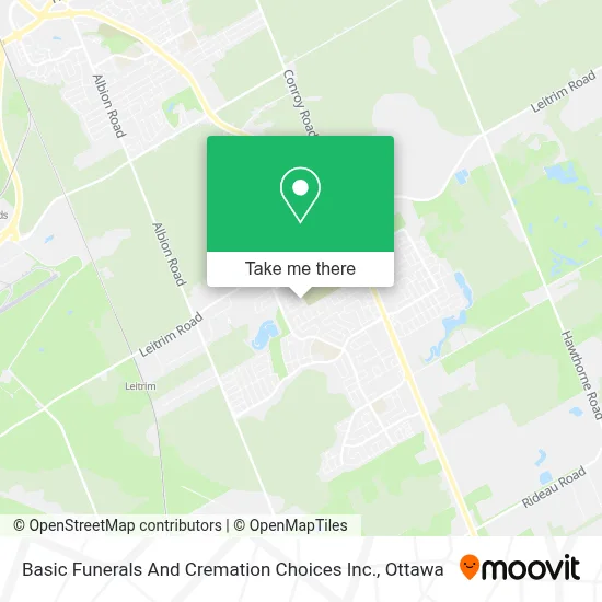 Basic Funerals And Cremation Choices Inc. map