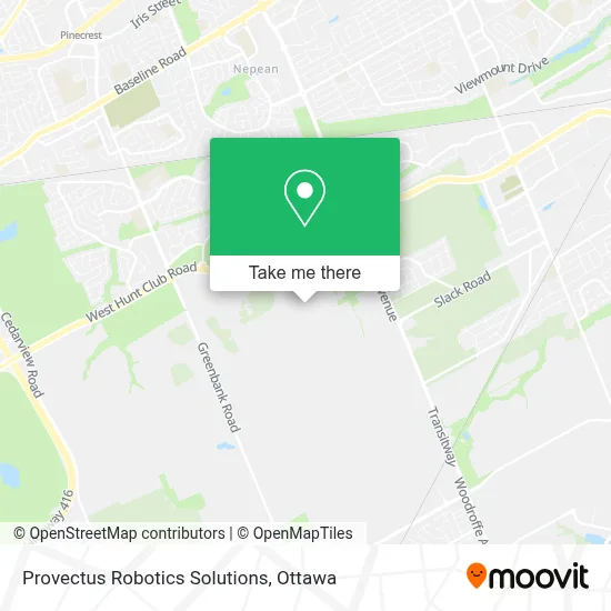 Provectus Robotics Solutions map