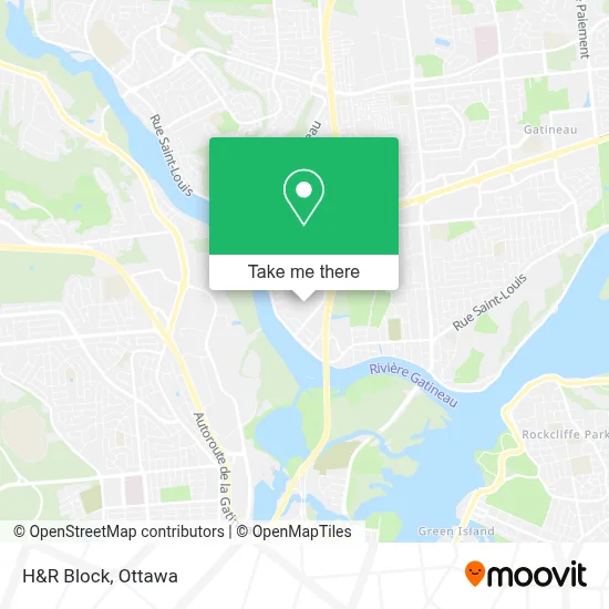 H&R Block map