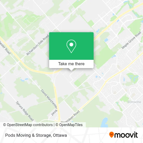 Pods Moving & Storage map