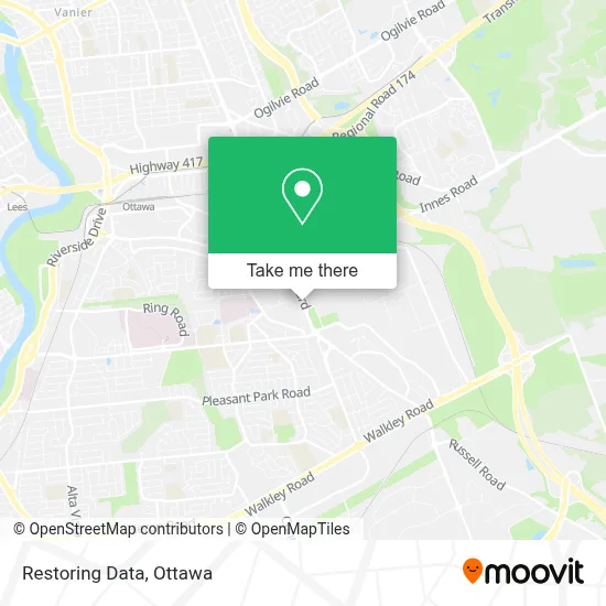 Restoring Data map