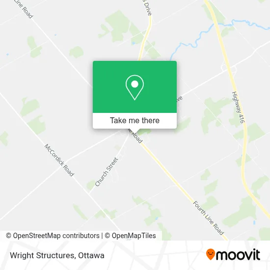 Wright Structures map