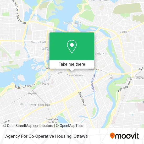 Agency For Co-Operative Housing map