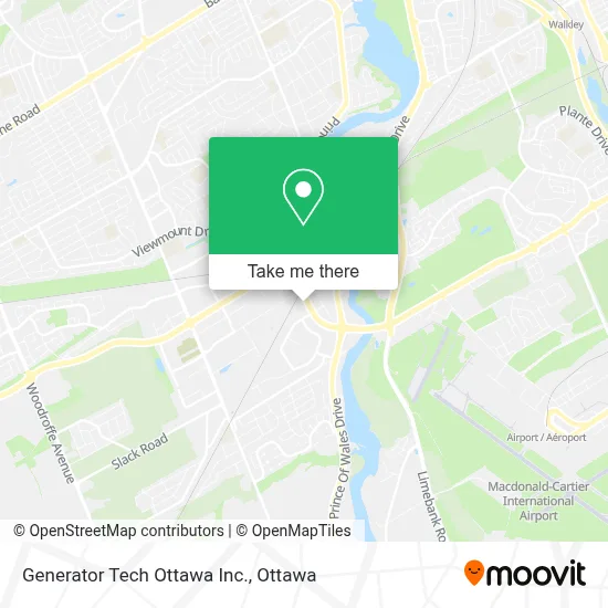 Generator Tech Ottawa Inc. map