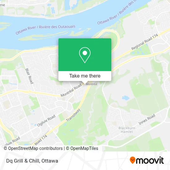 Dq Grill & Chill map
