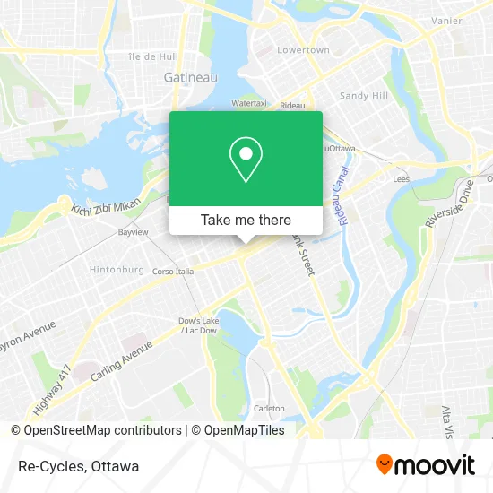 Re-Cycles map