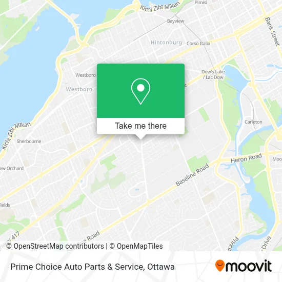Prime Choice Auto Parts & Service map