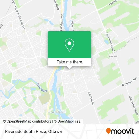 Riverside South Plaza map
