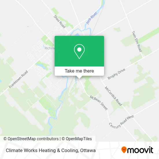 Climate Works Heating & Cooling map