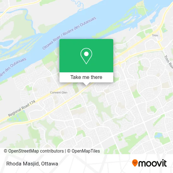 Rhoda Masjid map
