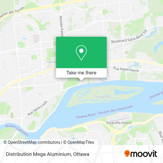 Distribution Mega Aluminium map