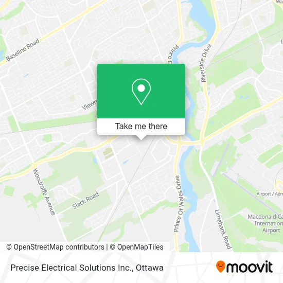 Precise Electrical Solutions Inc. map