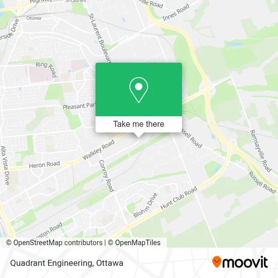 Quadrant Engineering map