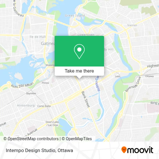 Intempo Design Studio map