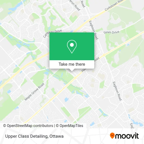 Upper Class Detailing map