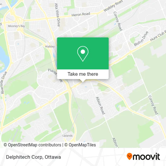 Delphitech Corp map