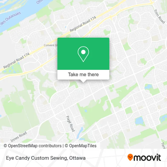 Eye Candy Custom Sewing map