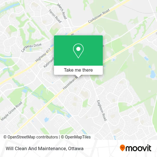 Will Clean And Maintenance map