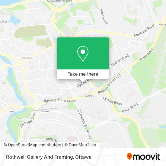 Rothwell Gallery And Framing map