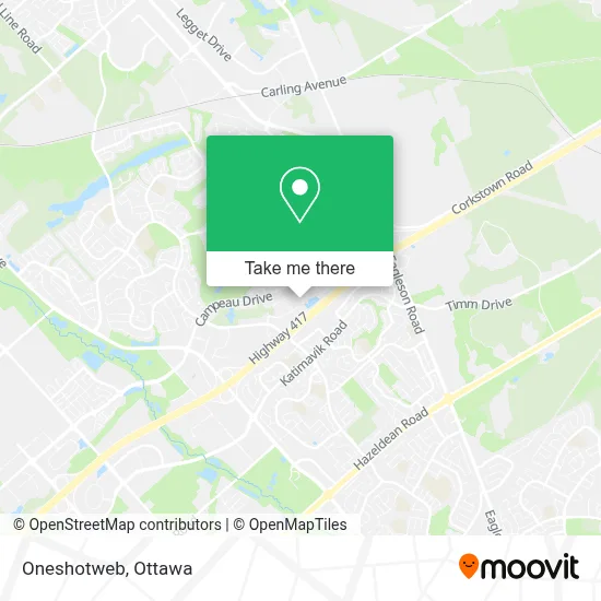 Oneshotweb map