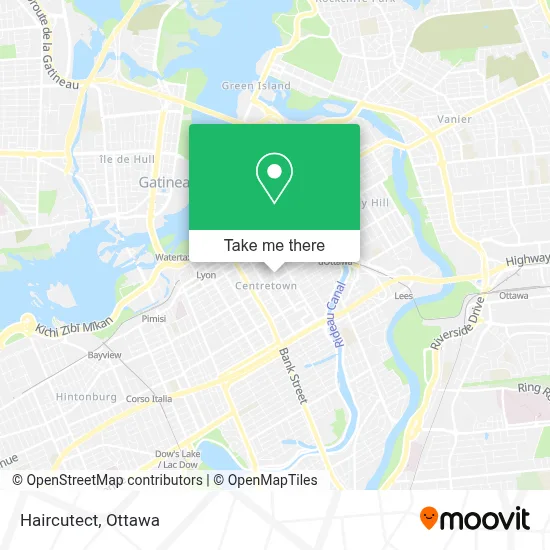 Haircutect map
