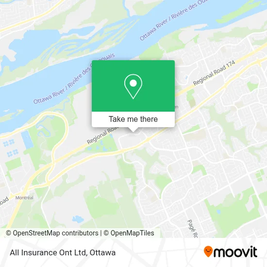 All Insurance Ont Ltd map