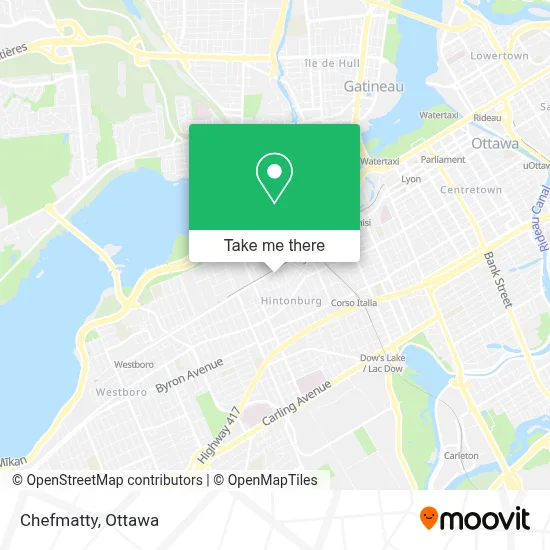 Chefmatty map