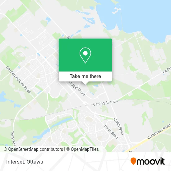 Interset map