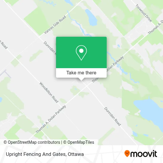 Upright Fencing And Gates map