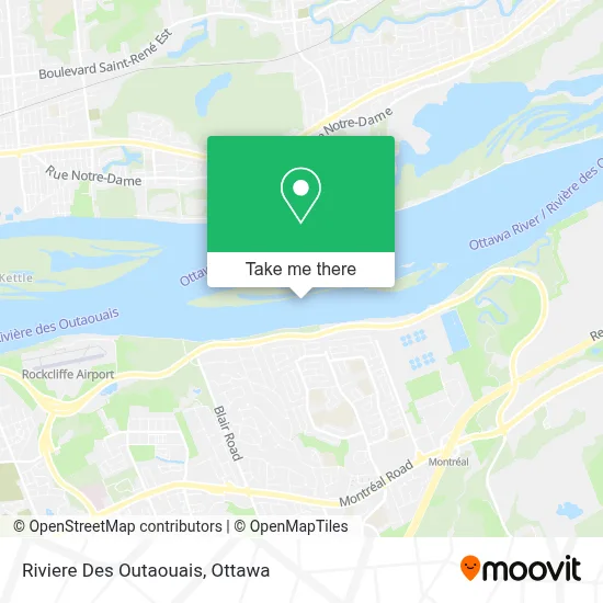 Riviere Des Outaouais map