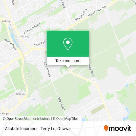 Allstate Insurance: Terry Lu map