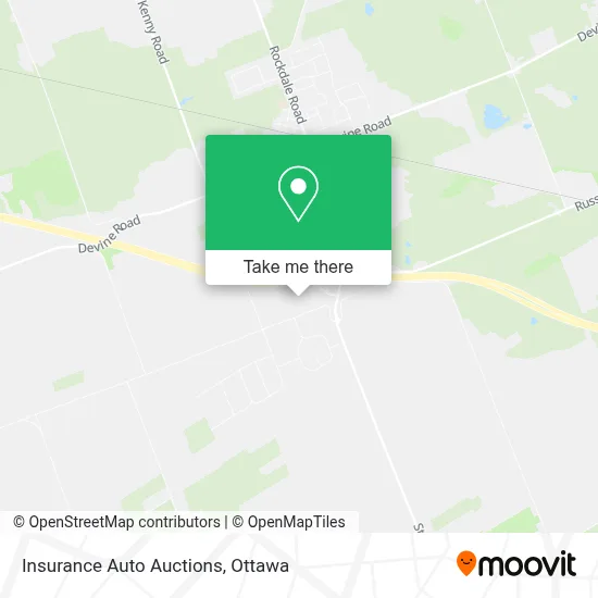 Insurance Auto Auctions map